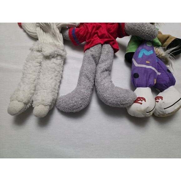 Vintage 1993 Lamb Chop, Charlie Horse & Hush Puppy Plush Puppet Trio Shari Lewis - Picture 6 of 8